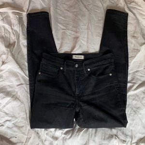 Madewell Skinny Jeans, 9 inch High Rise, size 28